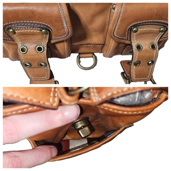 COACH | Mandy 65th Anniversary Legacy Satchel | Women's | Leather | Shoulder Bag - Picture 15 of 16